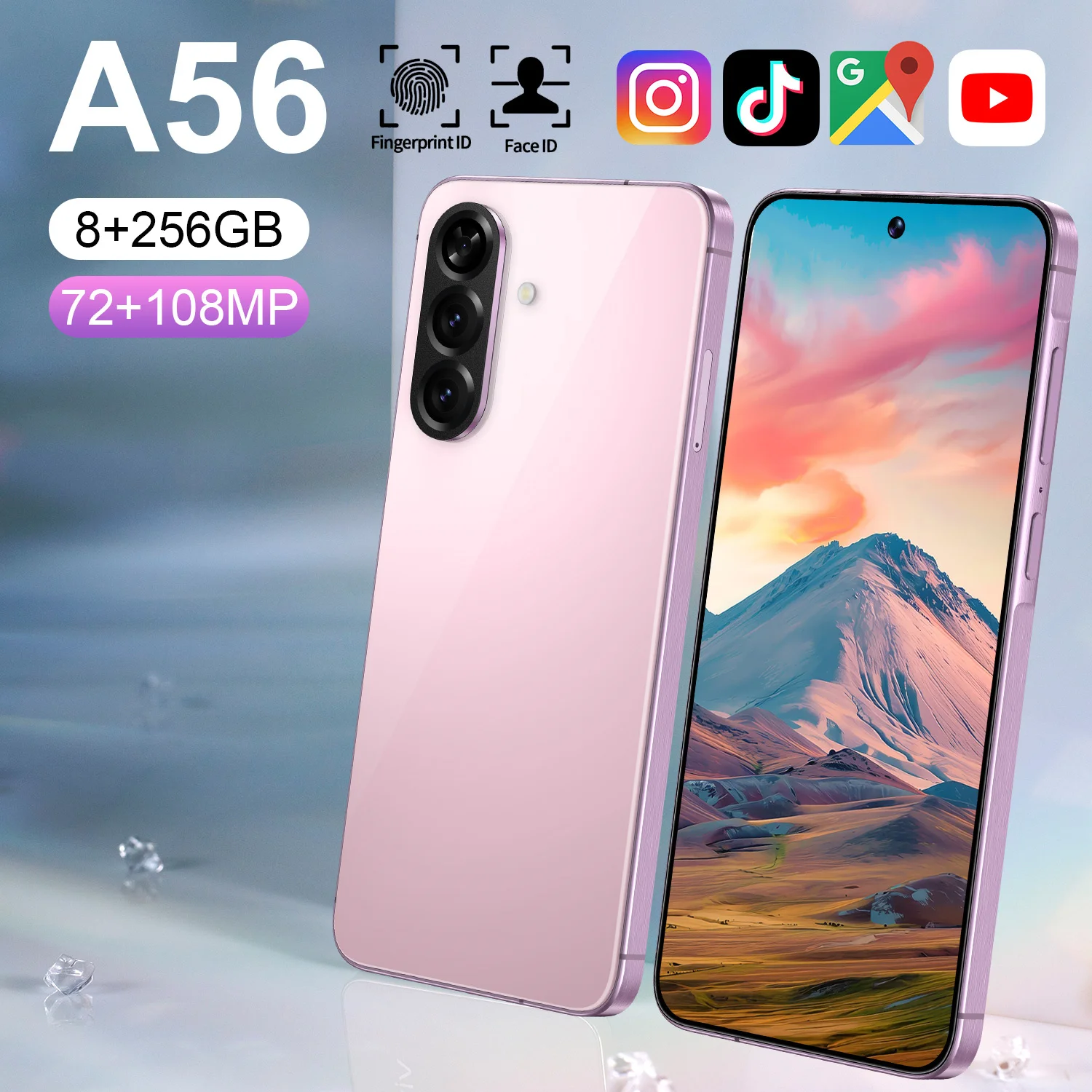 A56 Gaming Smartphone - 8GB RAM, 256GB Storage, 5G Dual SIM